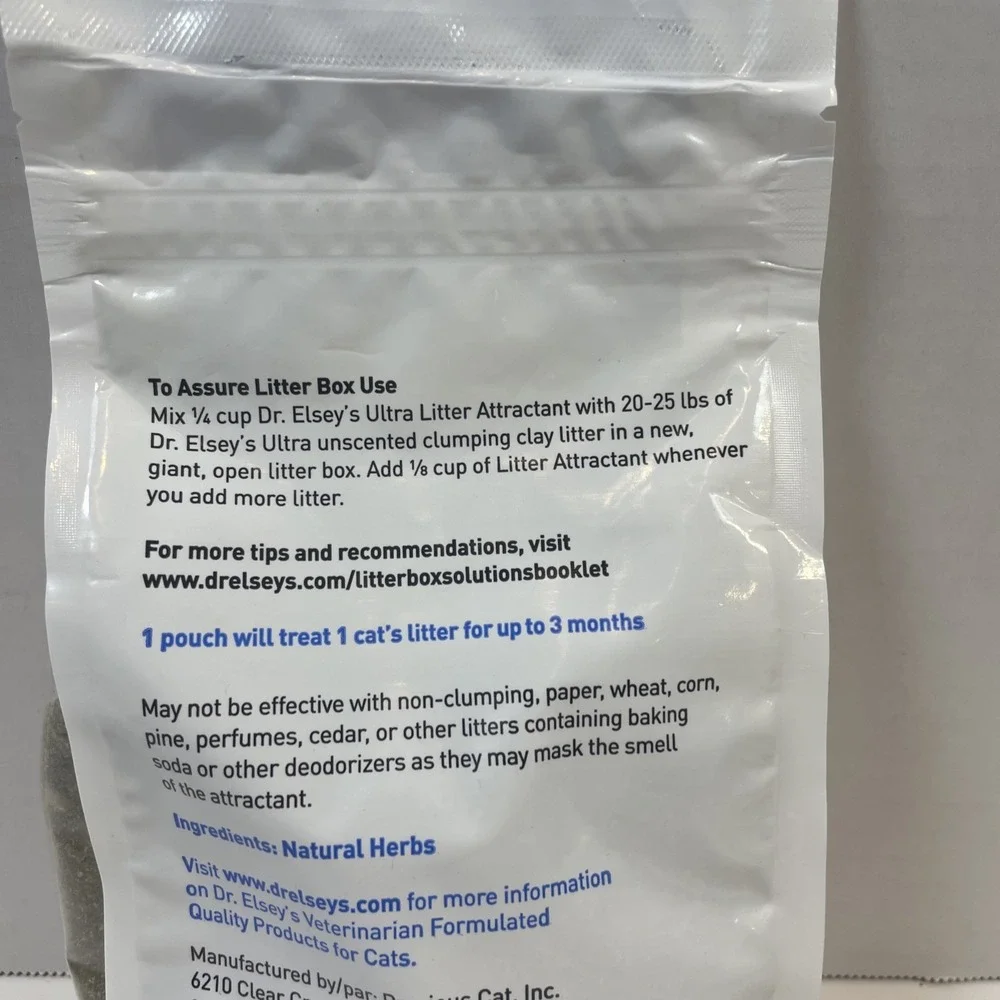 Dr. Elsey's Litter Attractant Cat 20oz Blue Ultra Behavioral Training Herbs